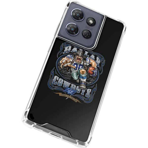 Liquid Blue NFL Dallas Cowboys Running Back Moto G Play 5G (2025) Clear Case